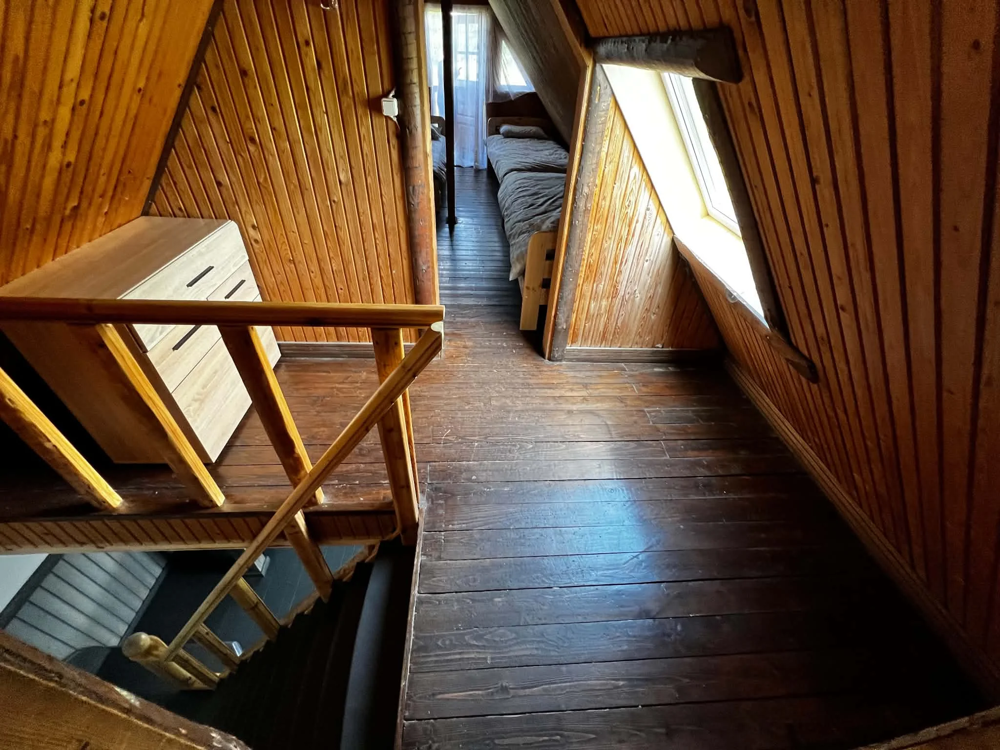 Namiņa augšstāva atpūtas zona